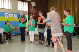 We role play: making Bright Decisions.  How to react to our feelings in conflict situations.